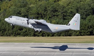 Maiden Flight of Indian C-130 Super Hercules