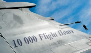 10,000 flight hours with Czech Gripen