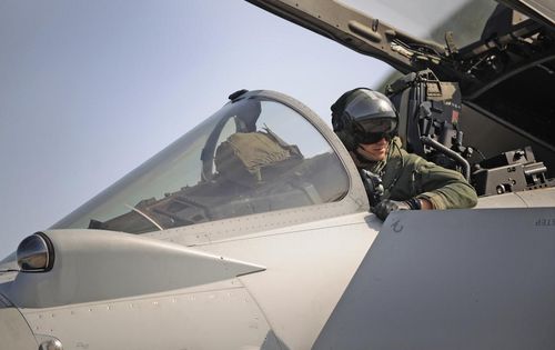 Royal Air Force Eurofighter Typhoon strikes on ground targets in Libya
