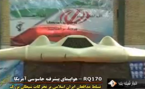 Iran displays captured US RQ-170 Sentinel