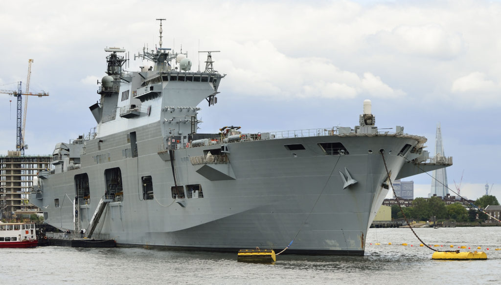 Brazil plans to purchase HMS Ocean Helicopter Carrier for £84 million